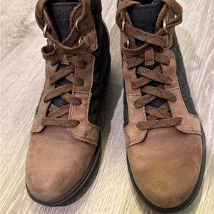 Sorel Women's Brown and Black Wedges